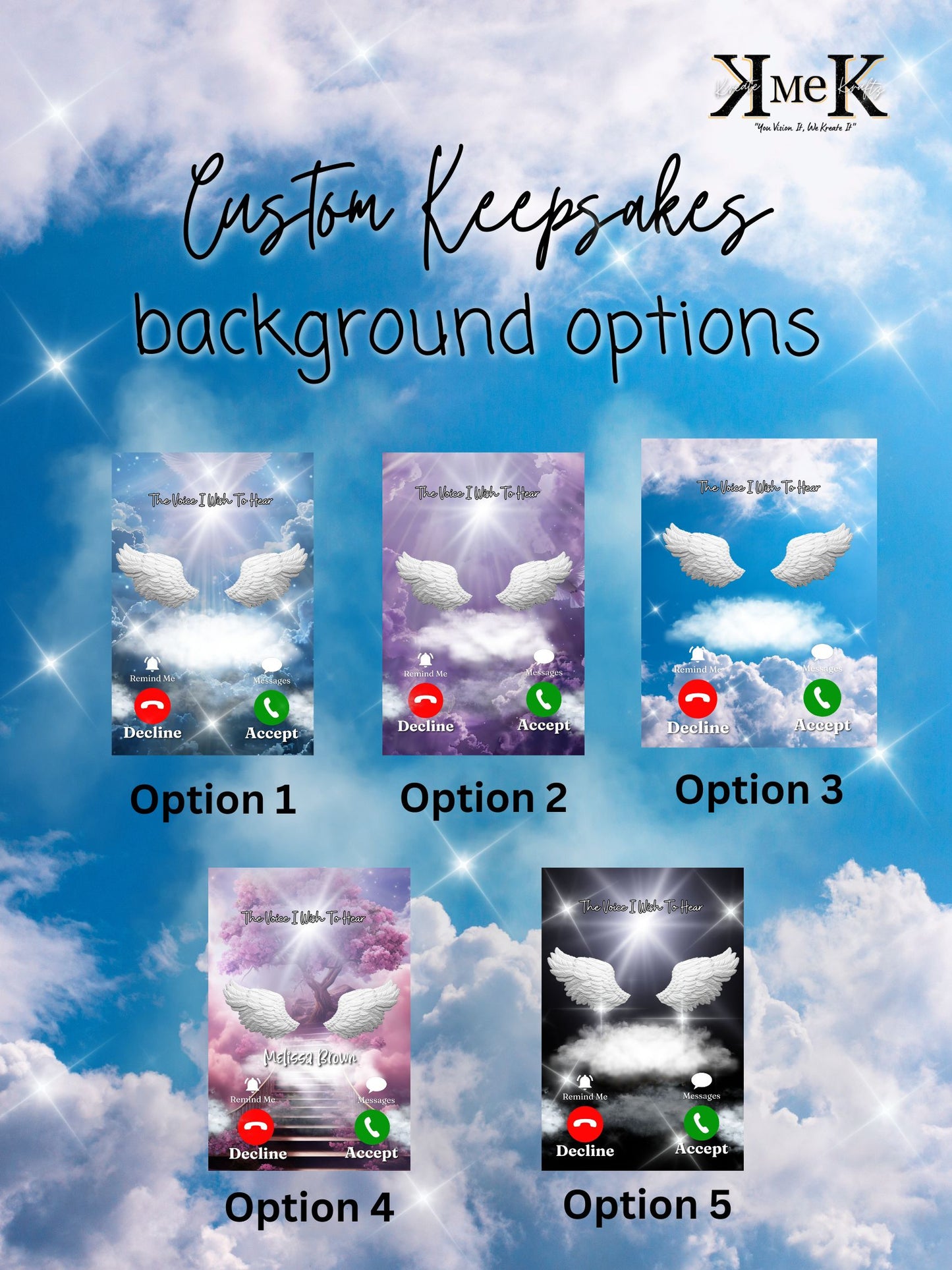 Memorial Keychain Template