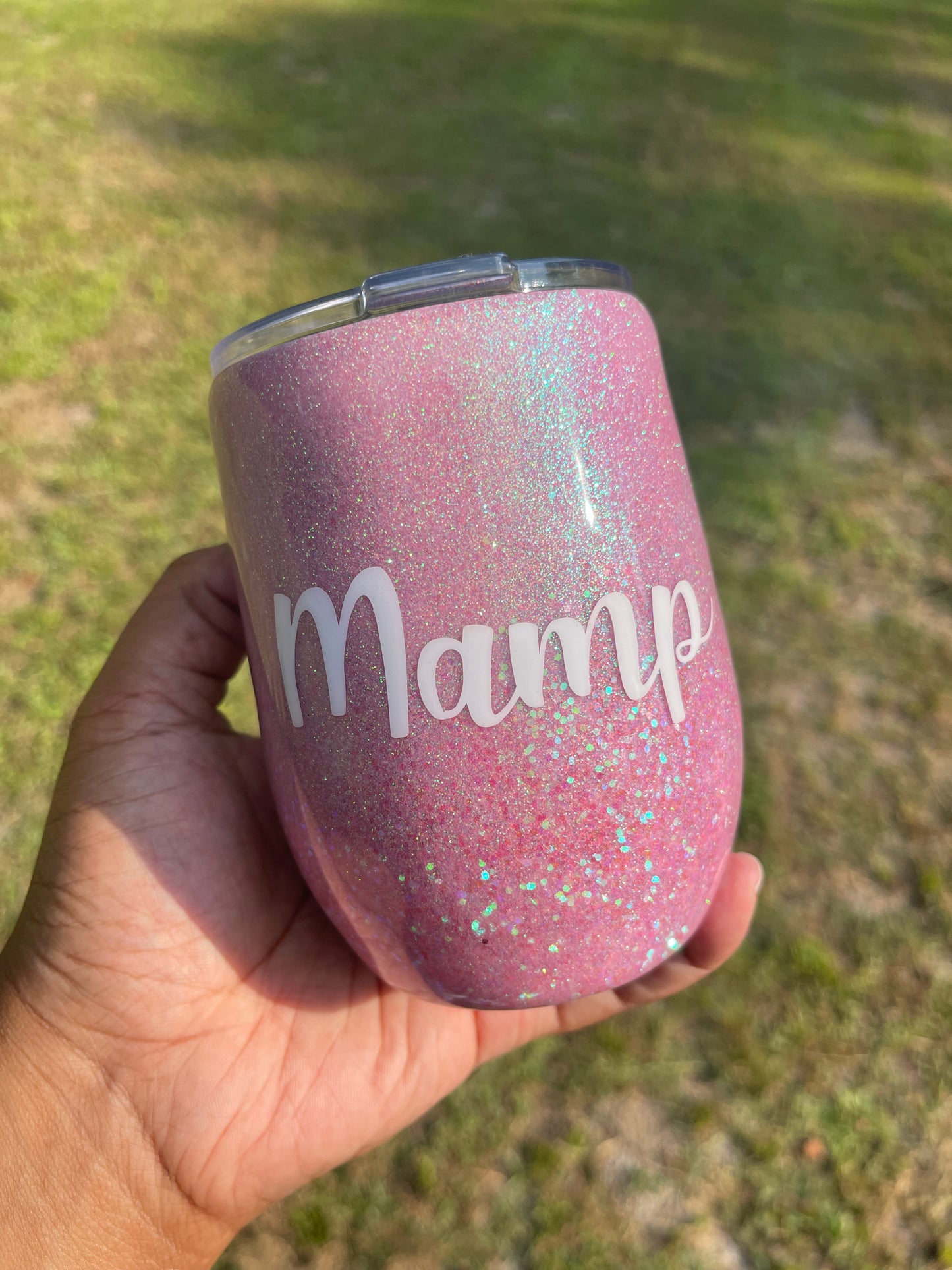 Pink Lioness Tumbler