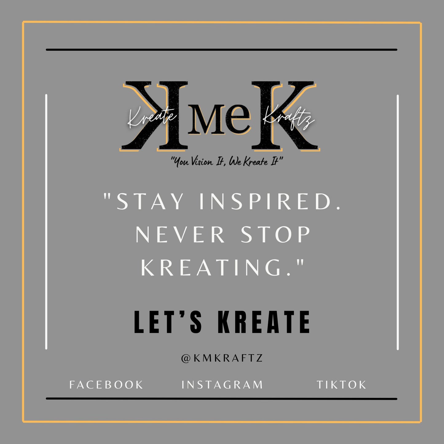 Let's Kreate - Custom Mockups