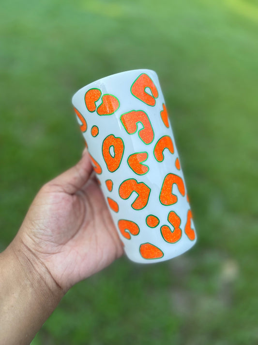 Cheetah Print Sports Tumbler