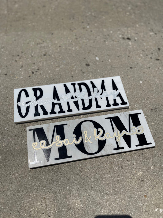 Personalized Name Tile