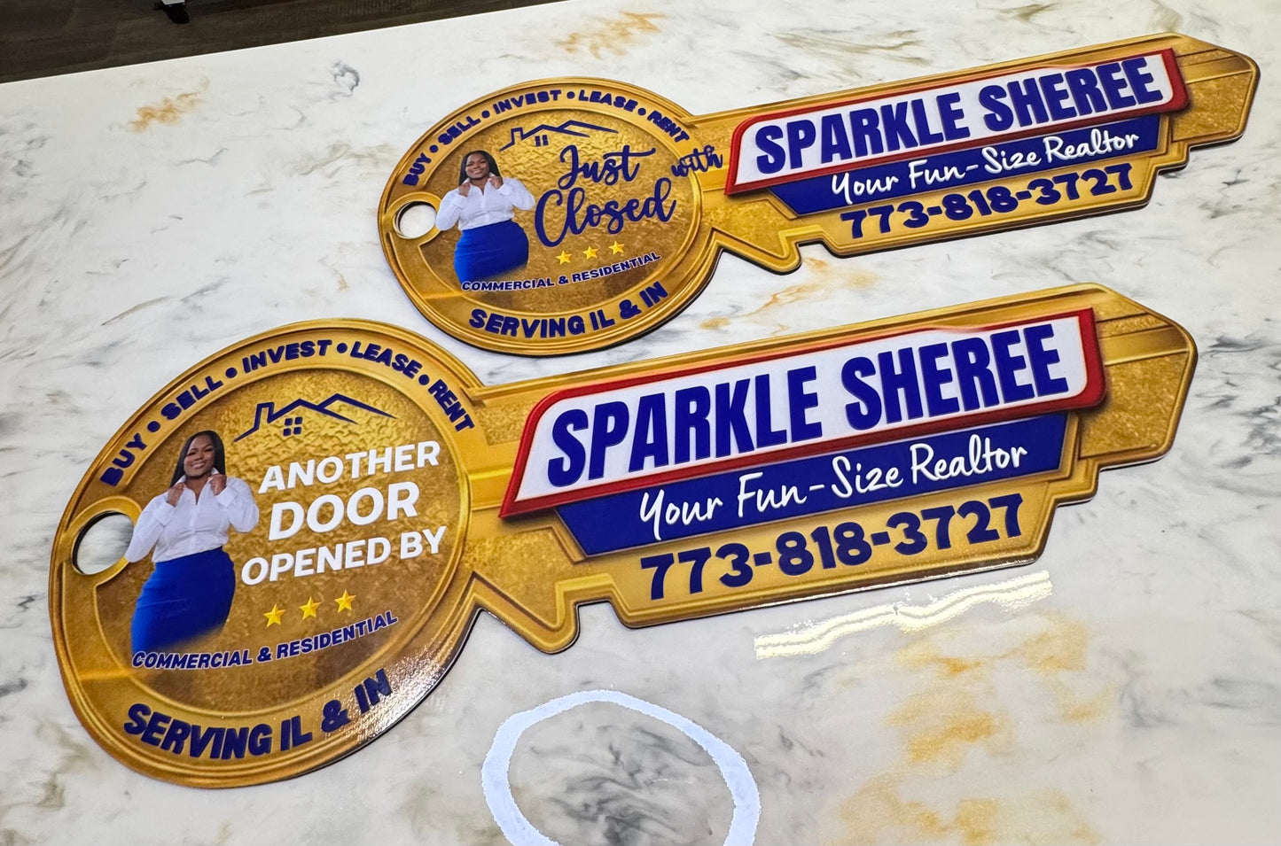 Custom 3D Key Sign