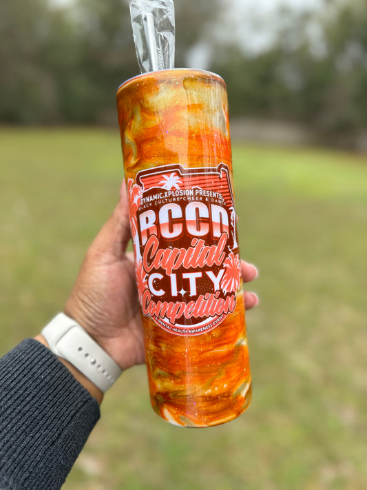 Custom Alcohol Ink Tumblers
