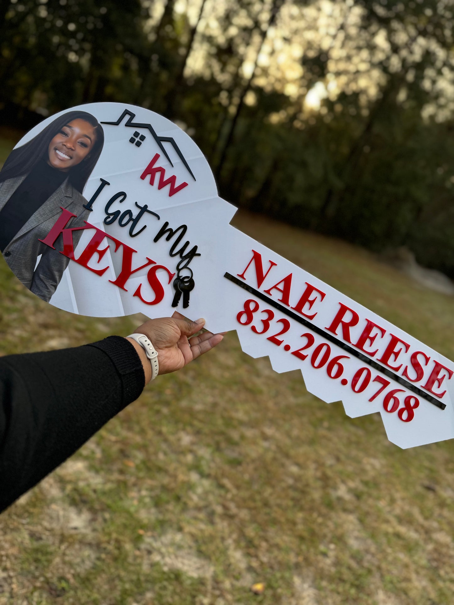 Custom 3D Key Sign