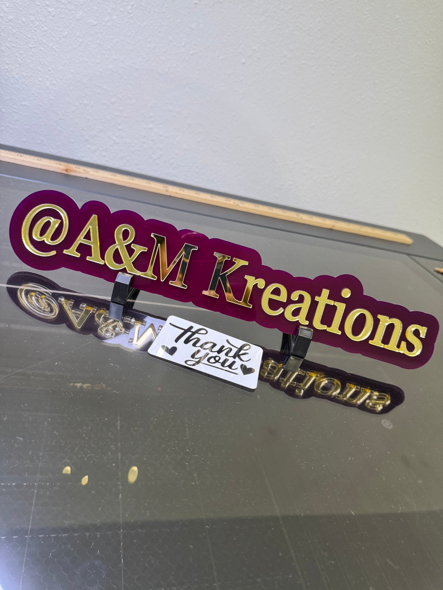 3D Business Logo Sign