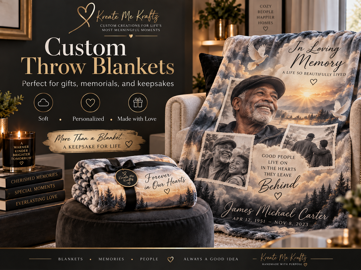 Custom Blankets ❤️