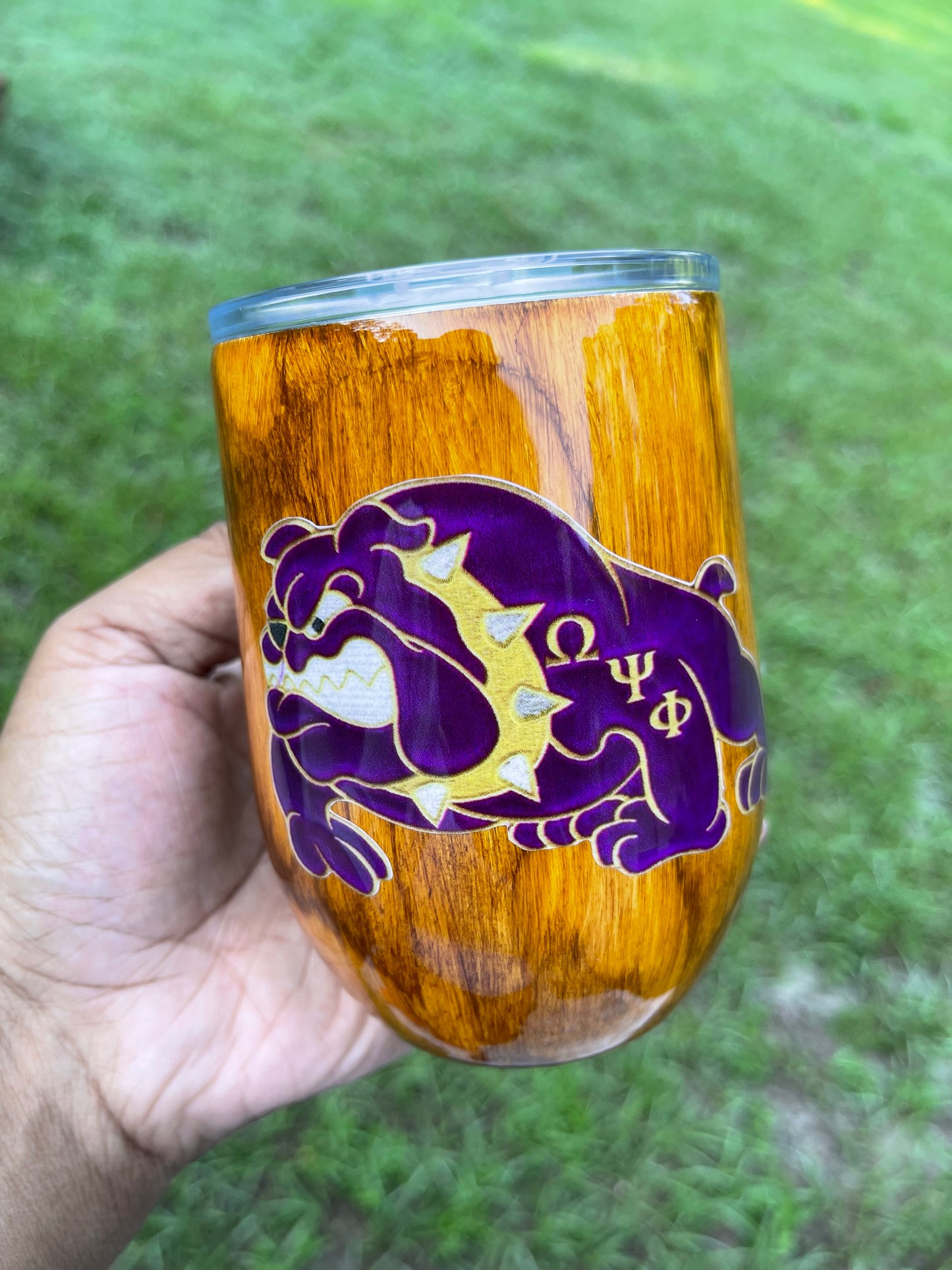 Que Dog Tumbler