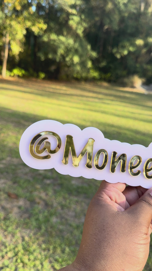 3D Business Logo Sign