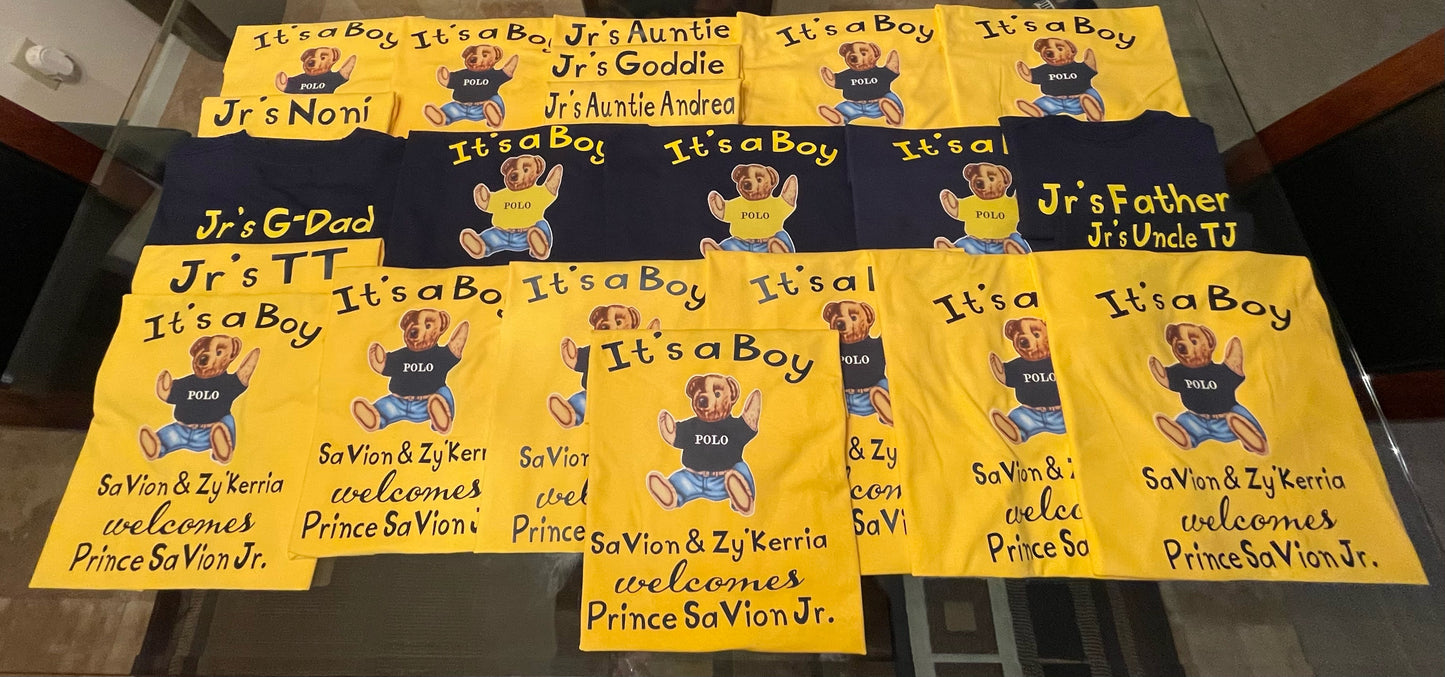 Bulk Order (custom shirts)