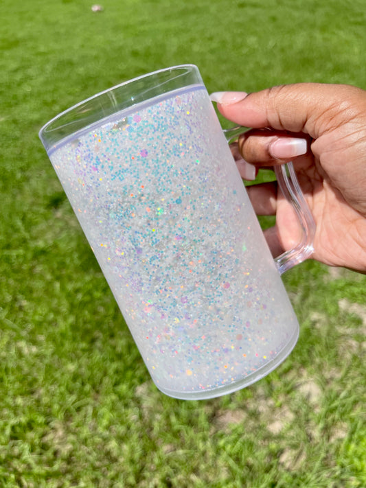 Frosted Snow Globe Mug